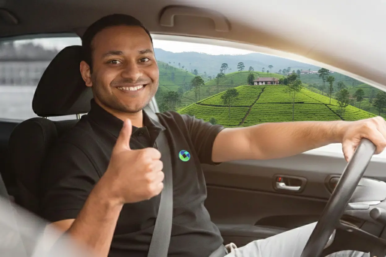 Modern car for private tours in Sri Lanka